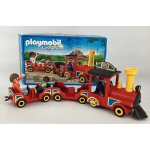 Playmobil Summer Fun Children's Train Building Set 5549 Figures Geobra 2013 Toy